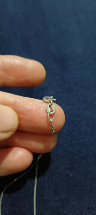 Collana in argento vero