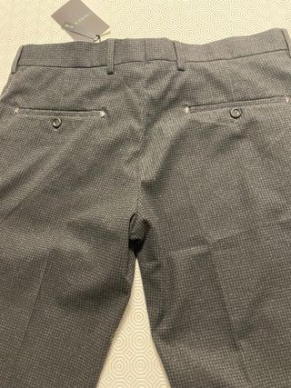Pantalón Zara Gris Talla M