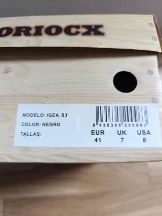 Botas de seguridad negras