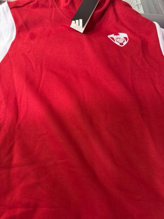 Chaqueta Adidas Roja con Blanco