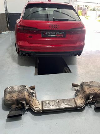 Supresores traseros Audi s6 llegar y montar