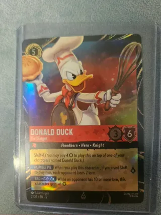 Carta Donald Duck Pie Slinger Lorcana