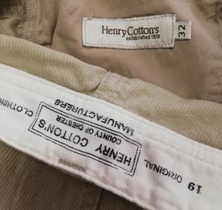 Pantaloni vintage Henry Cotton's beige