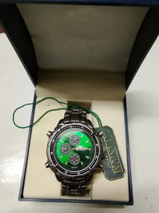 Reloj Titanium Cronógrafo Verde