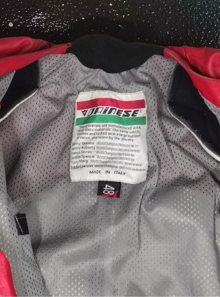 Mono cuero Dainese 90s réplica John Kocinski
