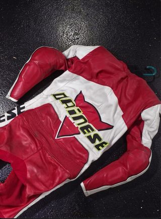 Mono cuero Dainese 90s réplica John Kocinski