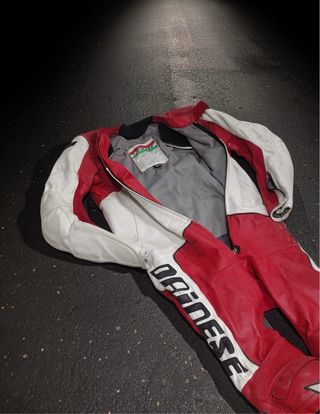 Mono cuero Dainese 90s réplica John Kocinski