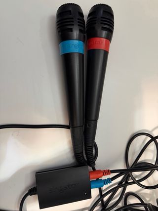 Pack PS2: Singstar + Eyetoy + Juegos