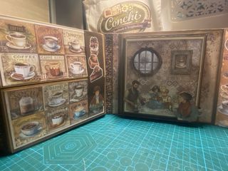 Álbum Stamperia Coffee & Chocolate