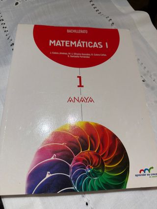Matemáticas I.