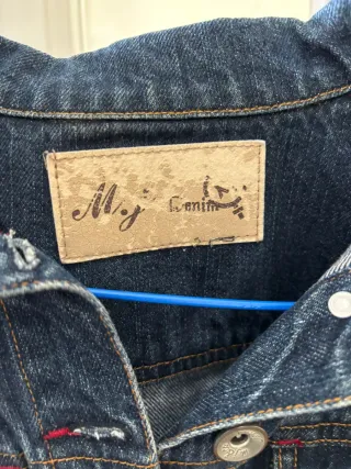 Chaqueta vaquera MJ Denim desgastada