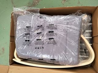 SONGMICS LYY010G01 – Silla Mecedora Gris Claro