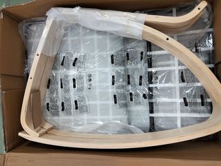 SONGMICS LYY010G01 – Silla Mecedora Gris Claro