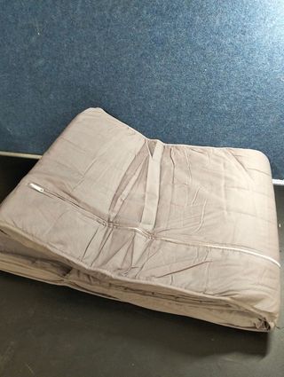 SONGMICS LYY010G01 – Silla Mecedora Gris Claro