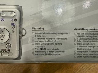 Cámara Digital Nikon Coolpix L3 Plata 5.1MP