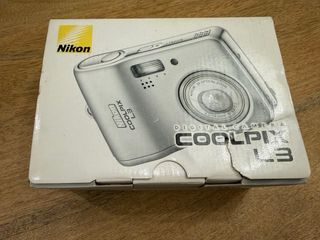 Cámara Digital Nikon Coolpix L3 Plata 5.1MP