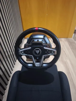 Simulador Thrustmaster y Playseat
