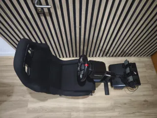 Simulador Thrustmaster y Playseat