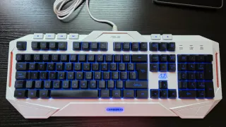 Teclado Gaming Asus Cerberus Arctic Edition