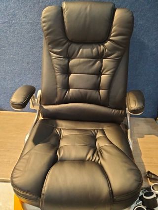 SONGMICS Silla de Oficina con Respaldo Alto