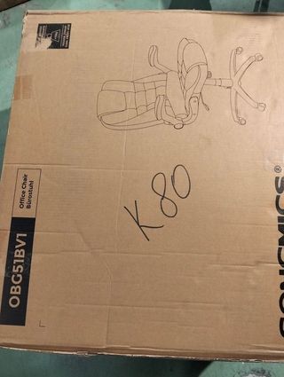 SONGMICS Silla de Oficina con Respaldo Alto