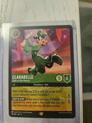 Lorcana Clarabelle Light on Her Hooves 84/204