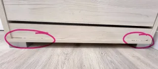 Zapatero Doble Madera y Metal