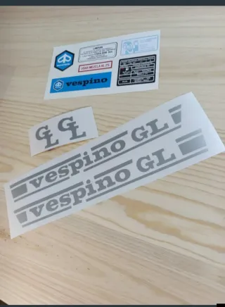 2 Kits Pegatinas Vespino GL