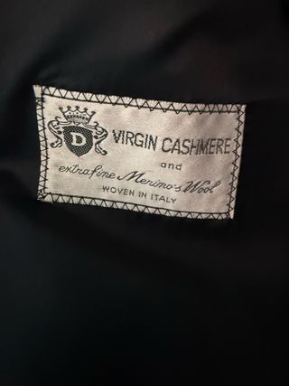 Abrigo Dustin El Corte Inglés, negro 56/XL