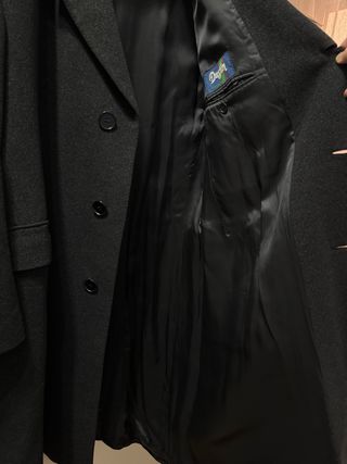 Abrigo Dustin El Corte Inglés, negro 56/XL