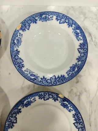 Vajilla Pickman Cartuja de Sevilla