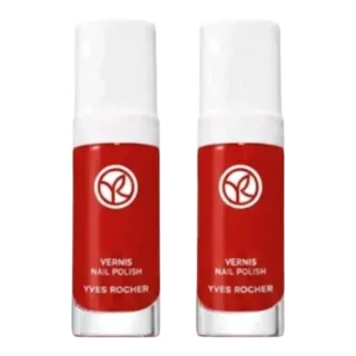 2 x Smalto Yves Rocher Rosso 5ml