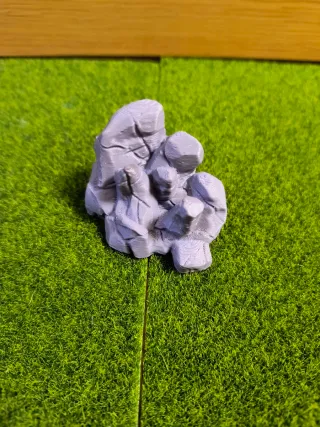 Escenografía Miniatura Rocas y Huesos