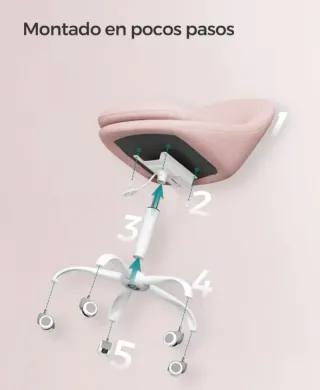 SONGMICS Silla de Oficina en Casa