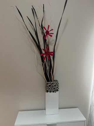 Juego de 4 jarrones decorativos modernos