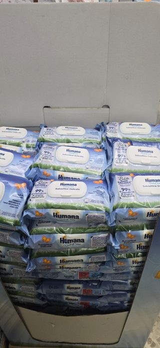 Humana salviettine 72pz