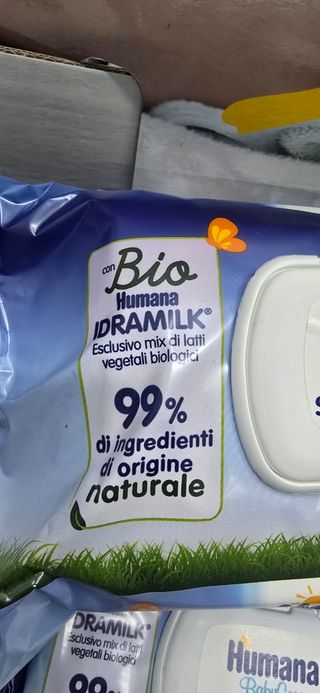 Humana salviettine 72pz