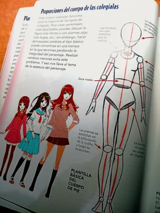 Guía maestra para dibujar Anime.