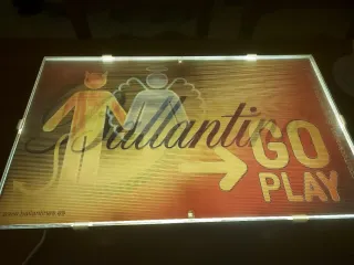 GRAN Luminoso Ballantines con imagen movil.