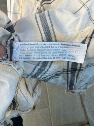 Camicia quadri donna Piazza Italia