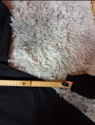 Felpa Adidas nera con logo grande - Taglia S