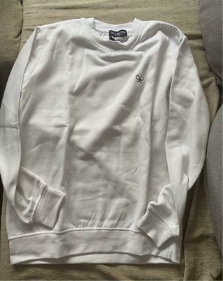 Sudadera Silbon Hombre Blanca talla XL