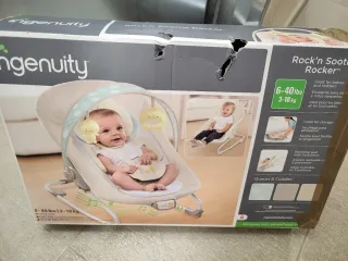 Hamaca Ingenuity Rock'n Soothe Pollitos