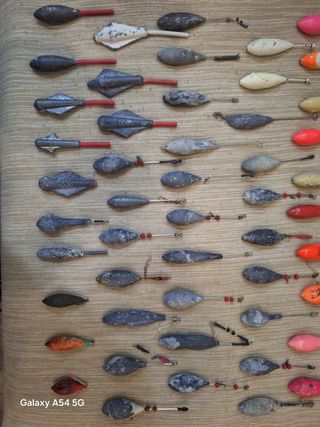 Lotes de plomos de pesca para surfcasting