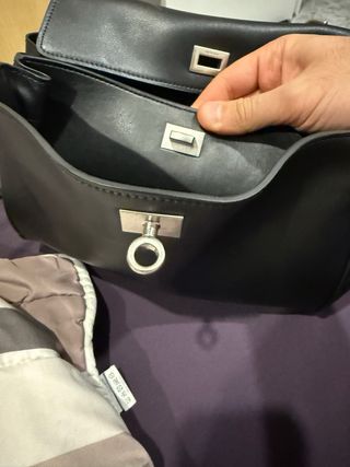 Bolso de hombro negro