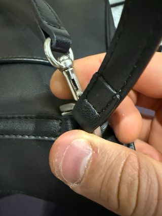 Bolso de hombro negro