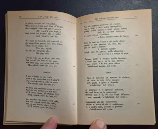 Libro vintage "Poemetti e canzoni" 1953