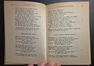 Libro vintage "Poemetti e canzoni" 1953