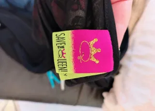 Vestido Save the Queen Italia bordado M