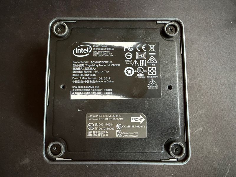 Intel NUC8I5BEH2 Mini PC afbeelding 5